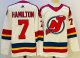 Men's #7 Dougie Hamilton New Jersey Devils White NHL Jersey