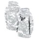 Women's Nike Arctic Camo Houston Texans 2024 Salute To Service Club Fleece Pullover Hoodie