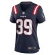 Women's New England Patriots Corliss Waitman Nike  Navy Team Game Jersey