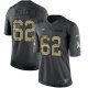 Nike Philadelphia Eagles #62 Jason Kelce Black Youth Stitched NFL Limited 2016 Salute to Service Jersey